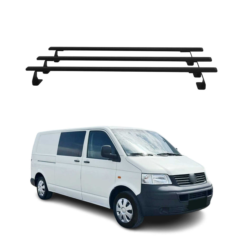 Dachträger Gepäckträger Relingträger für VW T5 Caravelle 2003-2015 Stahl 3 tlg