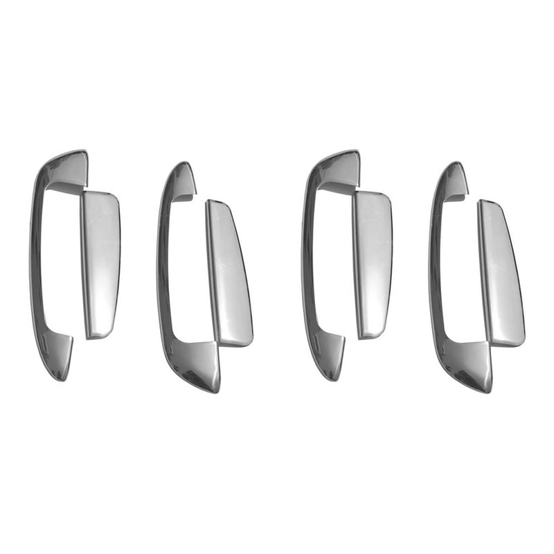 Copri maniglia porta, copri maniglia porta per Fiat Linea 2006-2018 in acciaio inox argento 8 pezzi