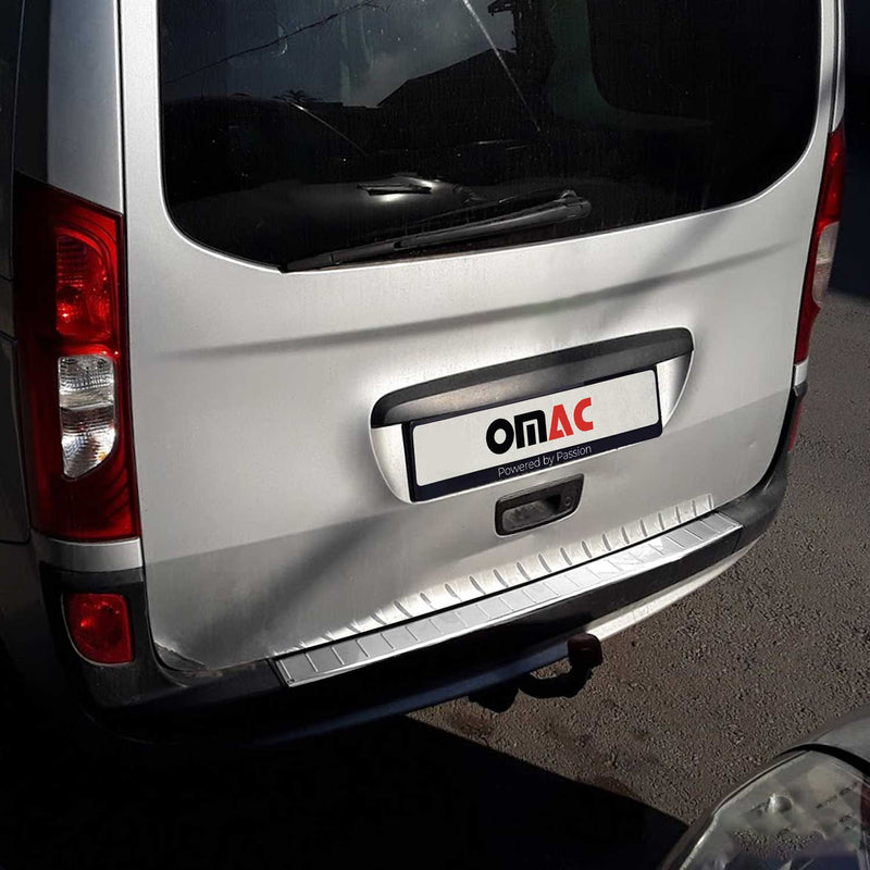 Paraurti di protezione della soglia di carico per Mercedes Citan W415 2012-2020 cromato spazzolato