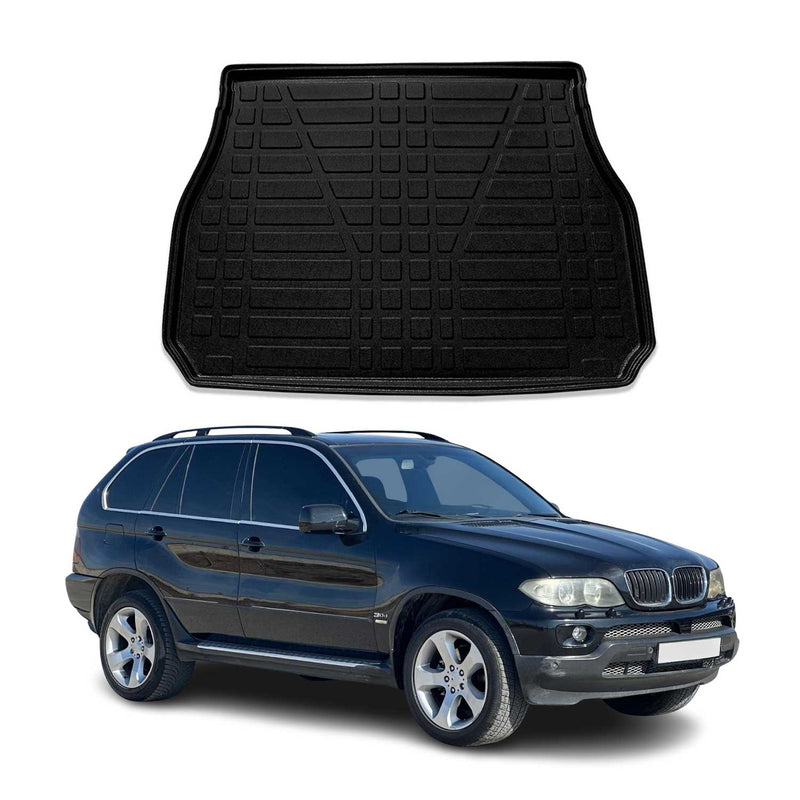Vasca baule per BMW X5 E53 1999-2006 Gomma TPE Nero