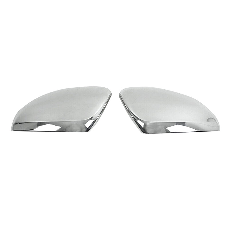 Calotte specchietti retrovisori per Citroen C4 Cactus 2014-2020 in acciaio inox argento