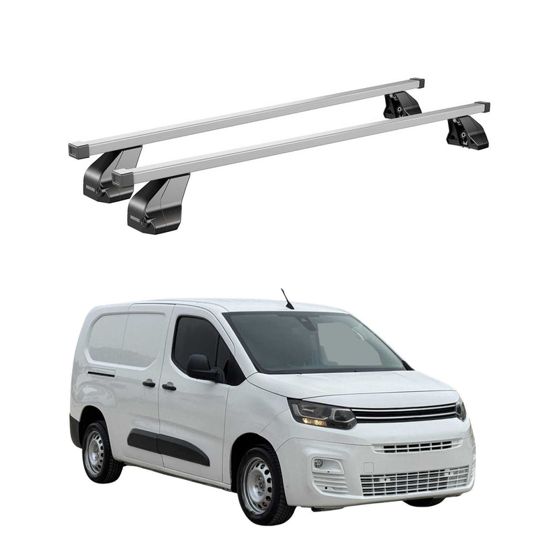 Portapacchi in acciaio Menabo per Citroen Berlingo 2018-2025 grigio