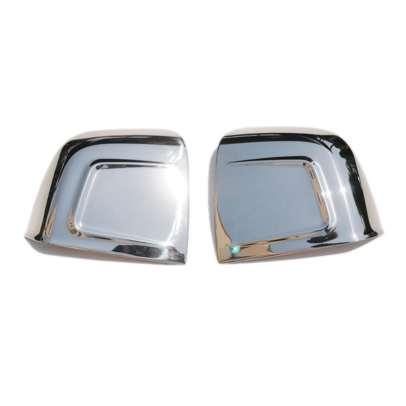 Calotte specchietti retrovisori per Opel Combo D 2012-2018 in acciaio inox argento 2 pezzi