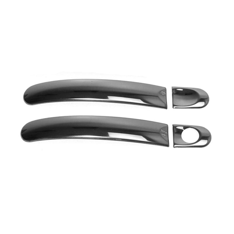 Copertura maniglia portiera per VW T5 Transporter 2003-2015 Acciaio inox cromato scuro 2 porte 4 pezzi