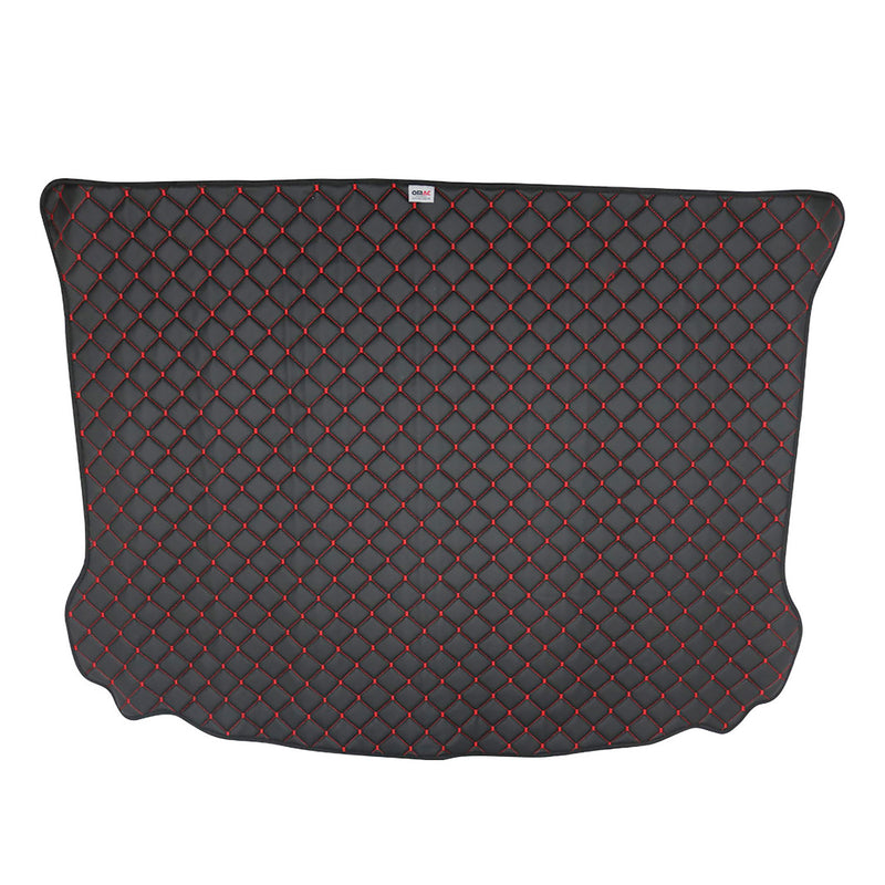 Tappetino per bagagliaio in similpelle per Ford Kuga 2008-2013 Nero Rosso