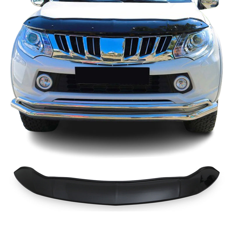 Zanzariera deflettore cofano per Mitsubishi L200 2015-2020 scura