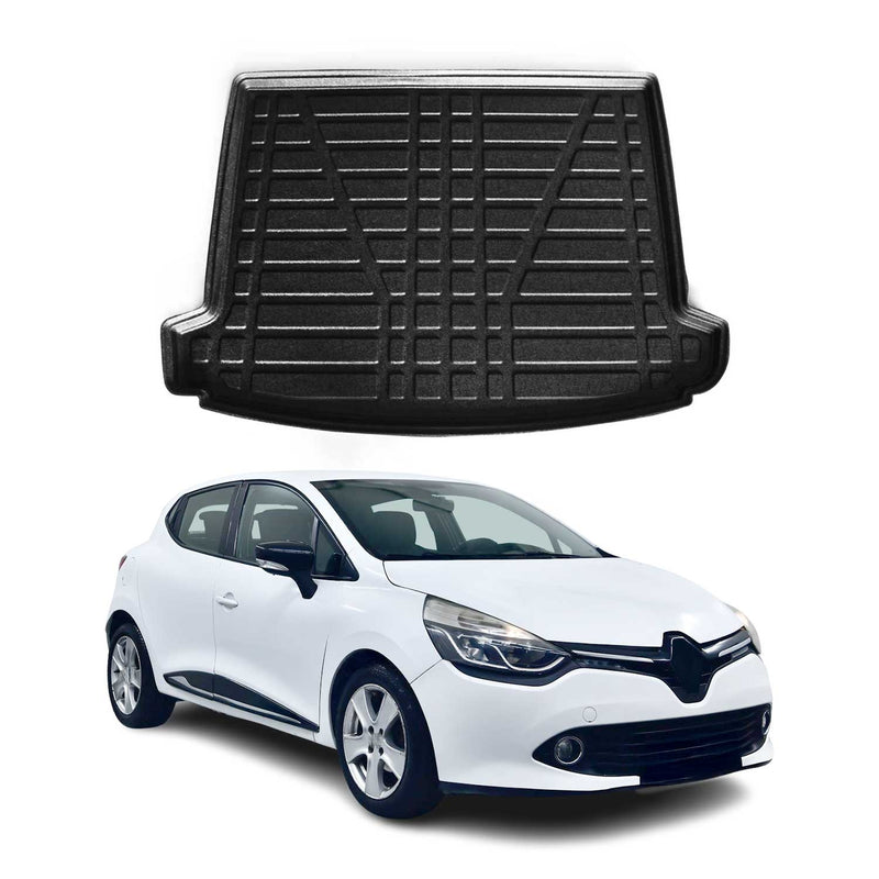 Kofferraumwanne Laderaumwanne für Renault Clio 2012-2025 hohe kante Gummi