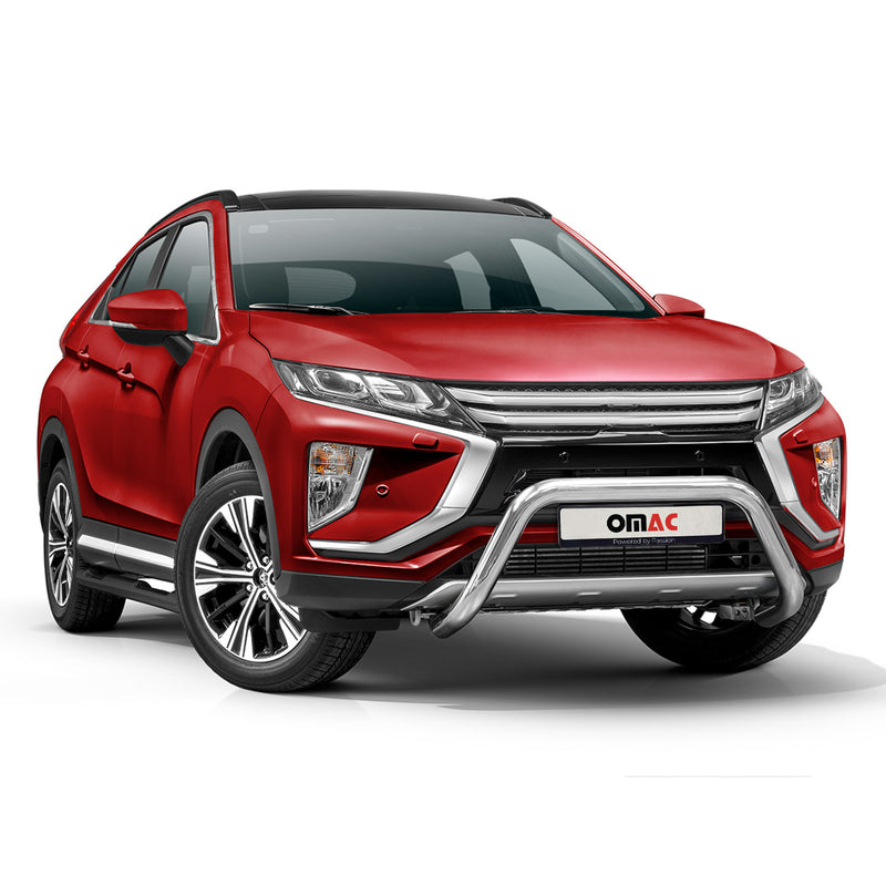 Frontbügel Frontschutzbügel für Mitsubishi Eclipse Cross 2017-2025 ABE Silber