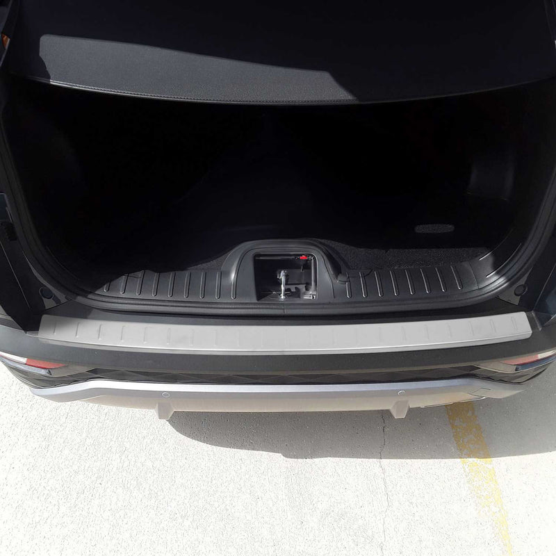Protezione paraurti per soglia di carico per Hyundai Tucson 2022-2025 Cromata Spazzolata
