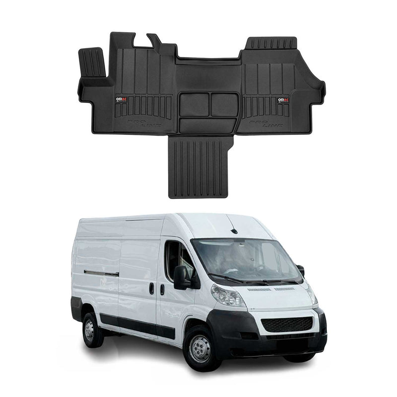 Tappetini Peugeot Boxer 2006-2020 TPE Nero 1 pezzo