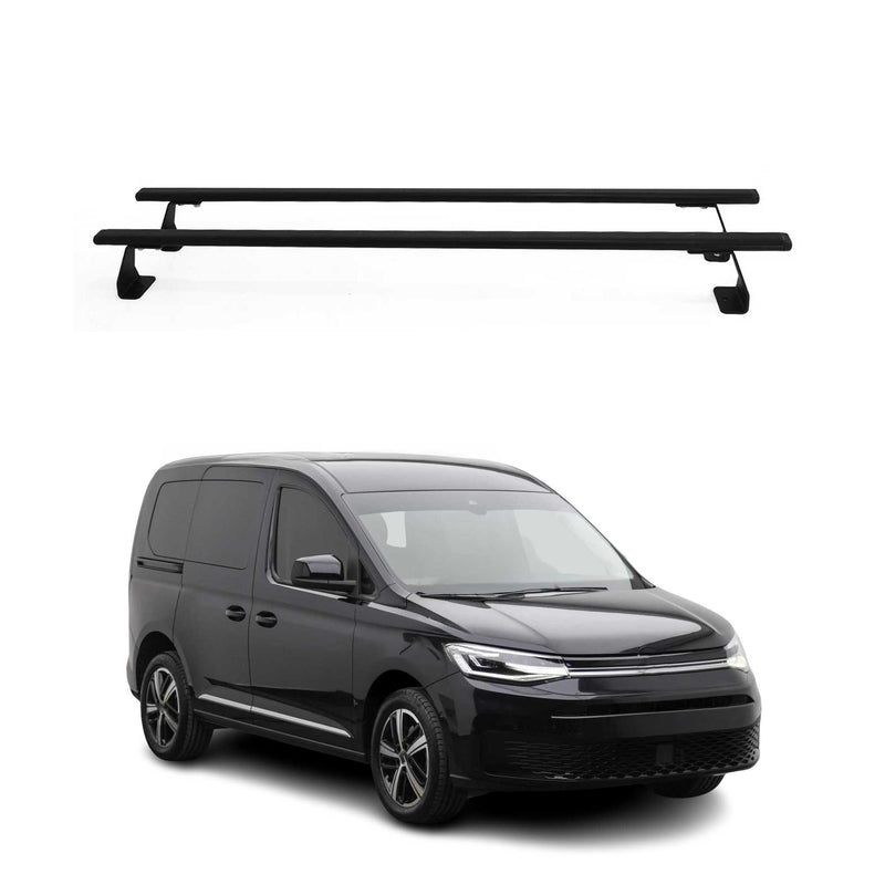 Barre portatutto per VW T7 Multivan 2021-2024 barre trasversali in acciaio nero 2 pezzi