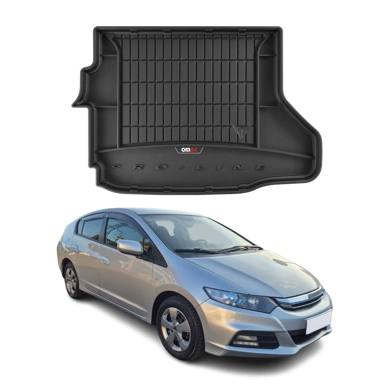 OMAC Gummi Kofferraumwanne für Honda Insight 2009-2014 TPE Laderaumwanne Schwarz