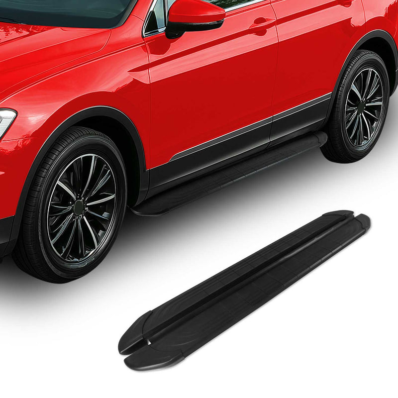 Trittbretter Seitenschweller für Mercedes Citan W42 L1 2021-2025 Schwarz Alu 2x