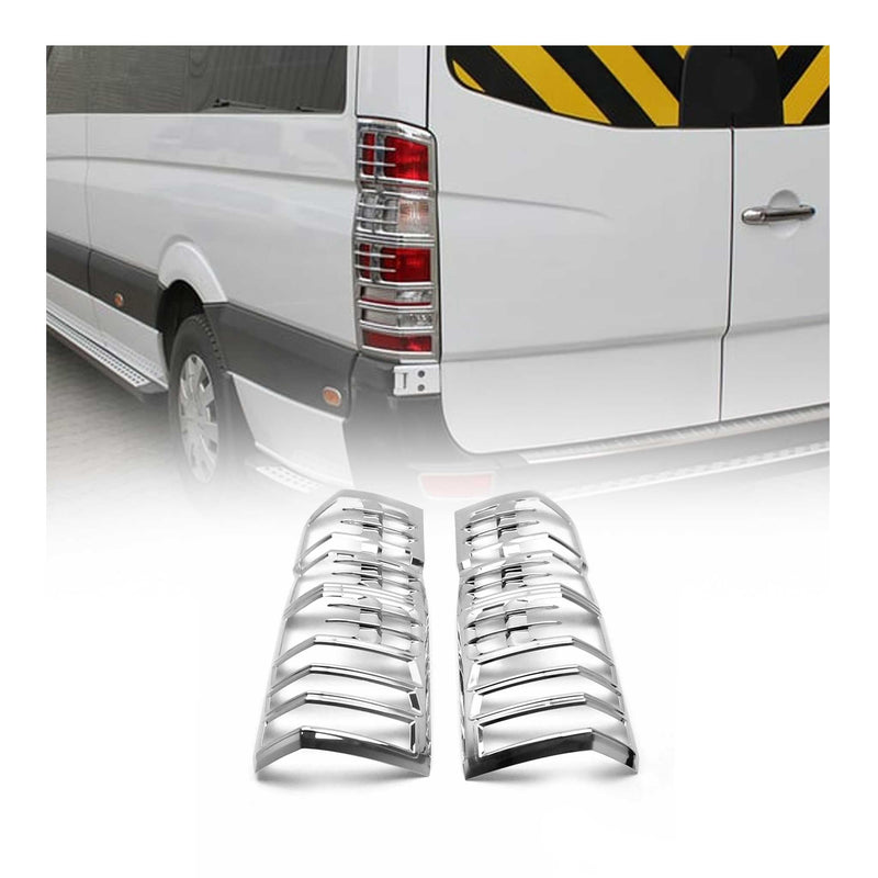 Strisce luci posteriori per Mercedes Sprinter W906 2006-2018 ABS cromato 2x