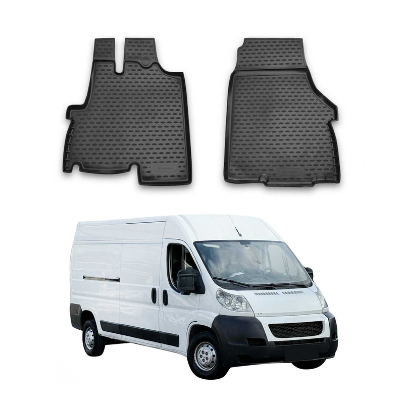 Tappetini Citroen Jumper 2006-2025 TPE Nero 2 pezzi