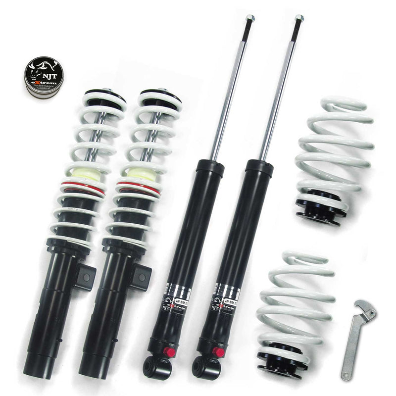 Sospensioni coilover NJT eXtrem per BMW Serie 3 E46 4+6 cilindri incl. Touring 1998-2005