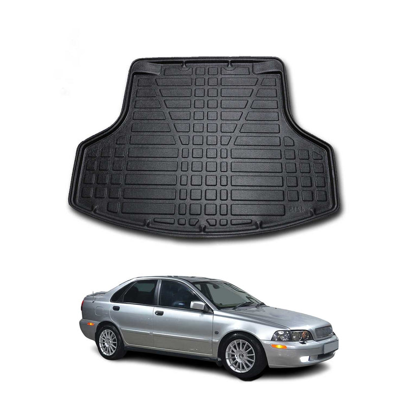 Vasca baule per Volvo S40 1995-2004 Gomma TPE Nero