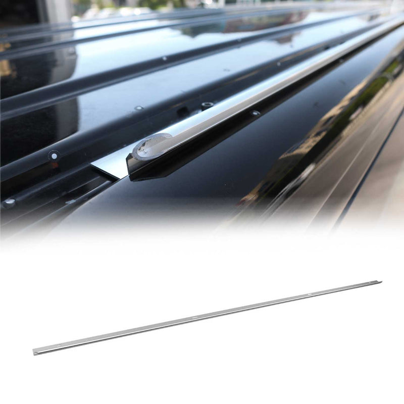 Binario parasole per Ford Transit / Tourneo Custom 2013-22 L2 Silver Alu