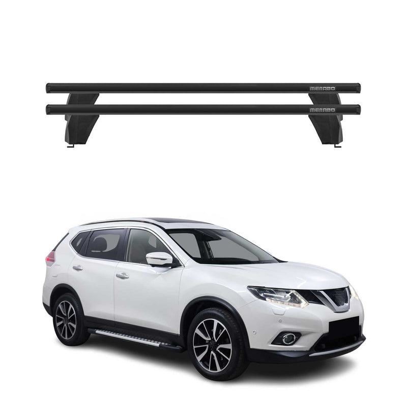 Barre portatutto Menabo per Nissan X-Trail T32 2013-2017 ABE alluminio nero
