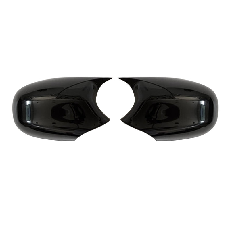 Calotte specchietti retrovisori per BMW Serie 3 E90 2008-2011 ABS nero lucido 2 pezzi
