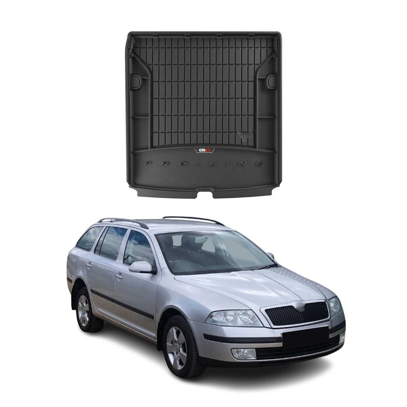 Vasca portabagagli in gomma OMAC per Skoda Octavia Combi 2004-2013 Vasca portabagagli in TPE