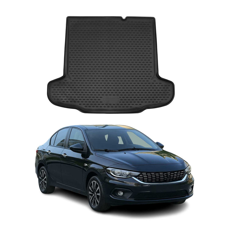 Tappetino per bagagliaio in gomma TPE per Fiat Tipo berlina 2015-2025