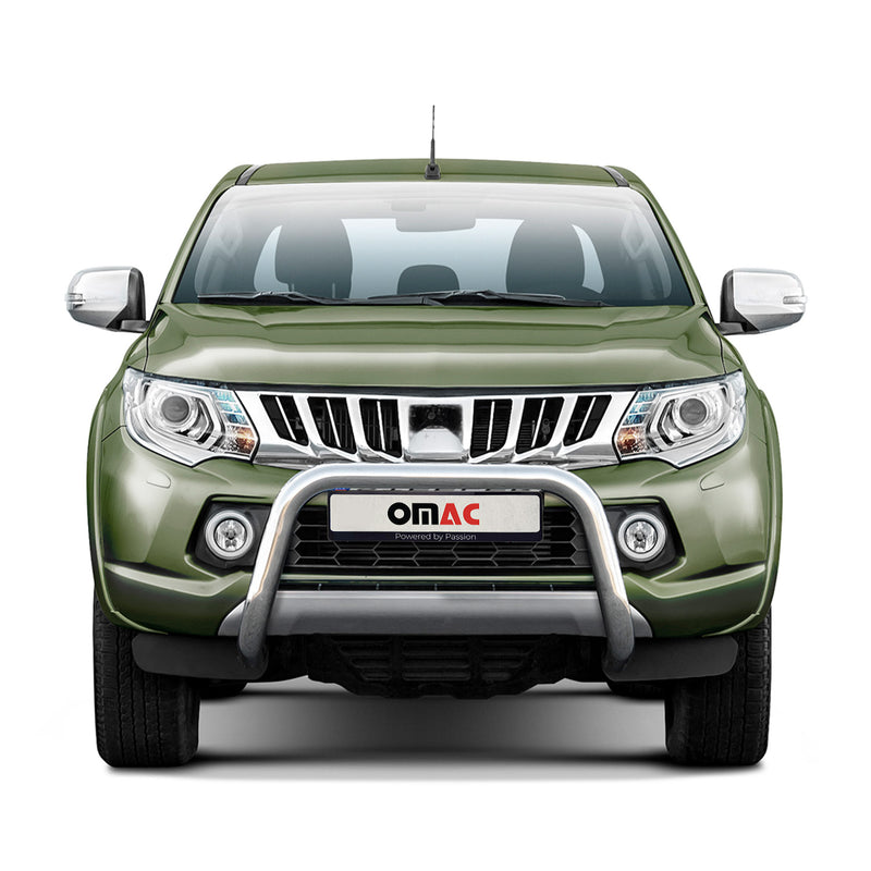 Protezione anteriore per Mitsubishi L200 2015-2022 con ABE Silver