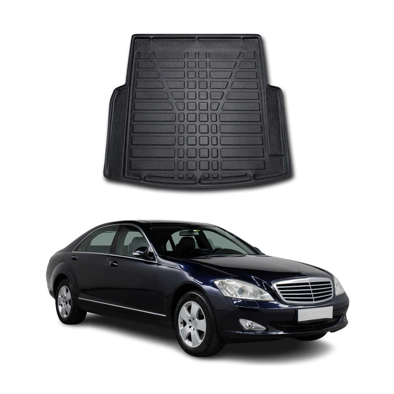 Vasca baule per Mercedes Classe S W221 2007-2013 in gomma TPE