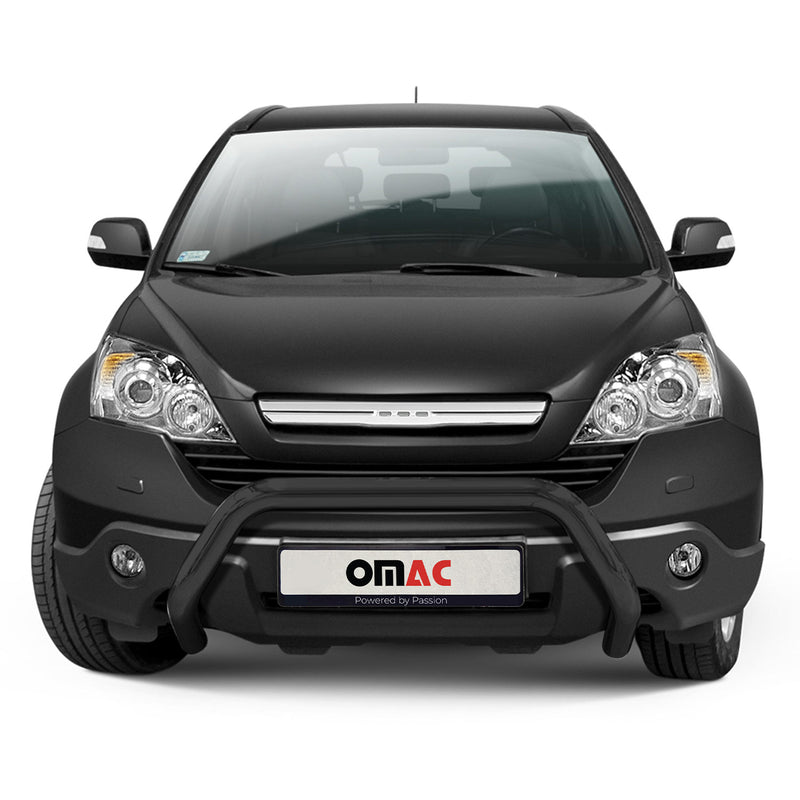 Protezione anteriore per Honda CR-V 2006-2009 con ABE acciaio nero
