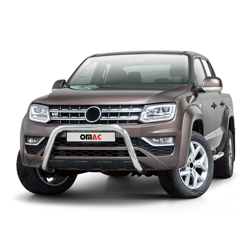 Protezione anteriore in acciaio per VW Amarok 2016-2021 con ABE Silver