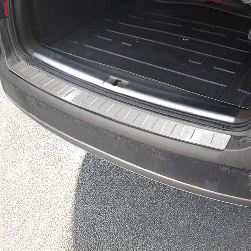 Protezione paraurti per soglia di carico per Audi A4 B9 Avant 2015-2019 spazzolata
