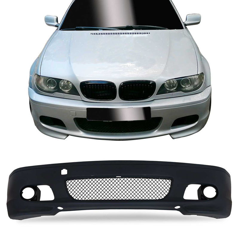 Paraurti anteriore JOM per BMW Serie 3 E46 Coupé/Cabriolet 1999-2007 Grigio con ABE