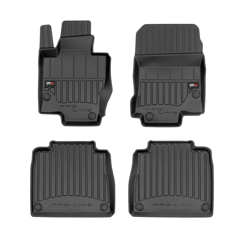 Tappetini Mercedes GLS X167 2020-2024 in TPE nero, 4 pezzi