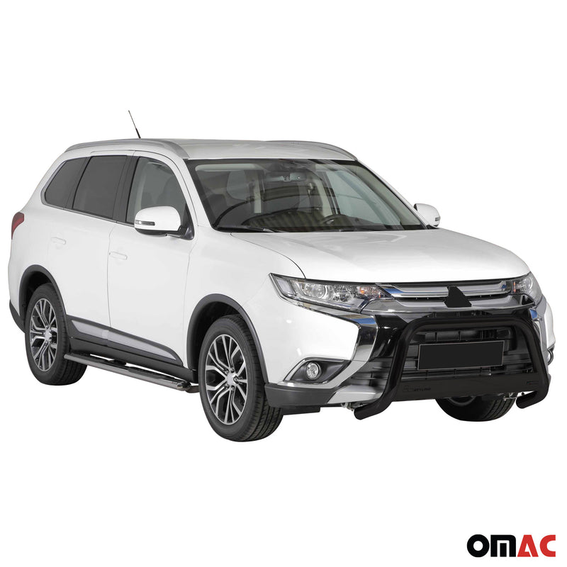 Barra di protezione anteriore per Mitsubishi Outlander PHEV 2015-2018 ø63 Nero