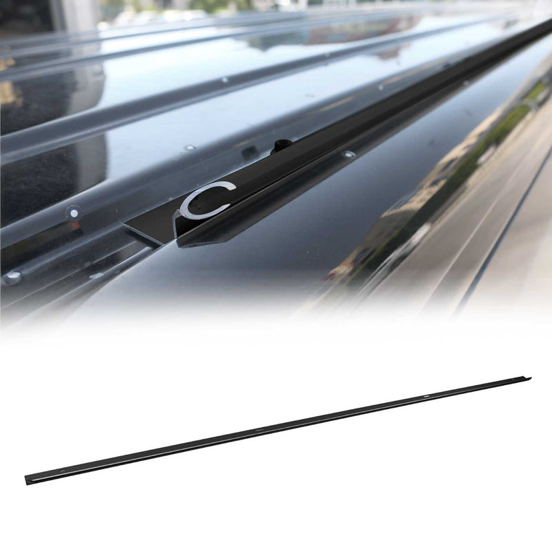 Binario parasole per VW T7 Transporter Caravelle dal 2024 L1 Nero Alu