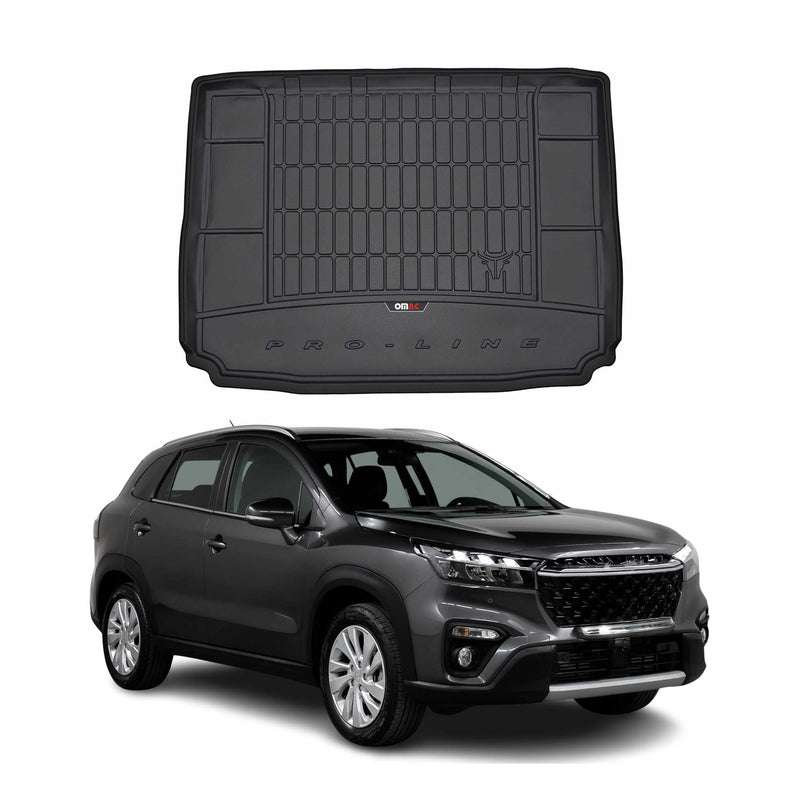 Vassoio portabagagli in gomma OMAC per Suzuki SX4 S-Cross 2018-2025, vassoio portabagagli in TPE