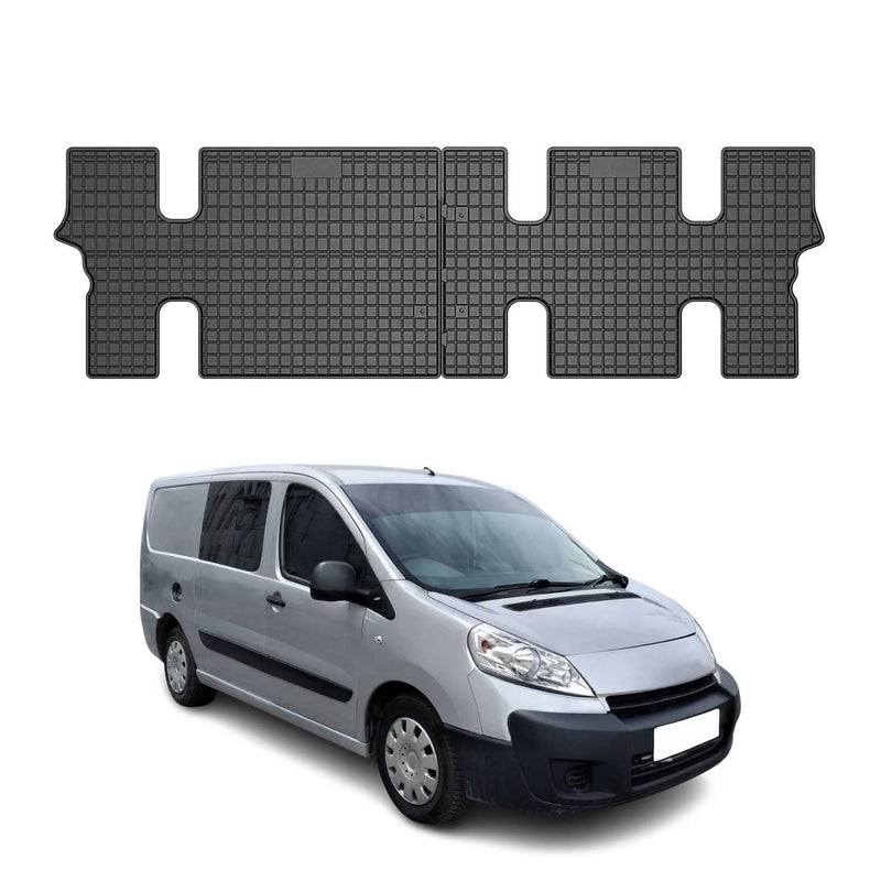 Tappetini Peugeot Expert 2007-2016 TPE Nero 2 pezzi
