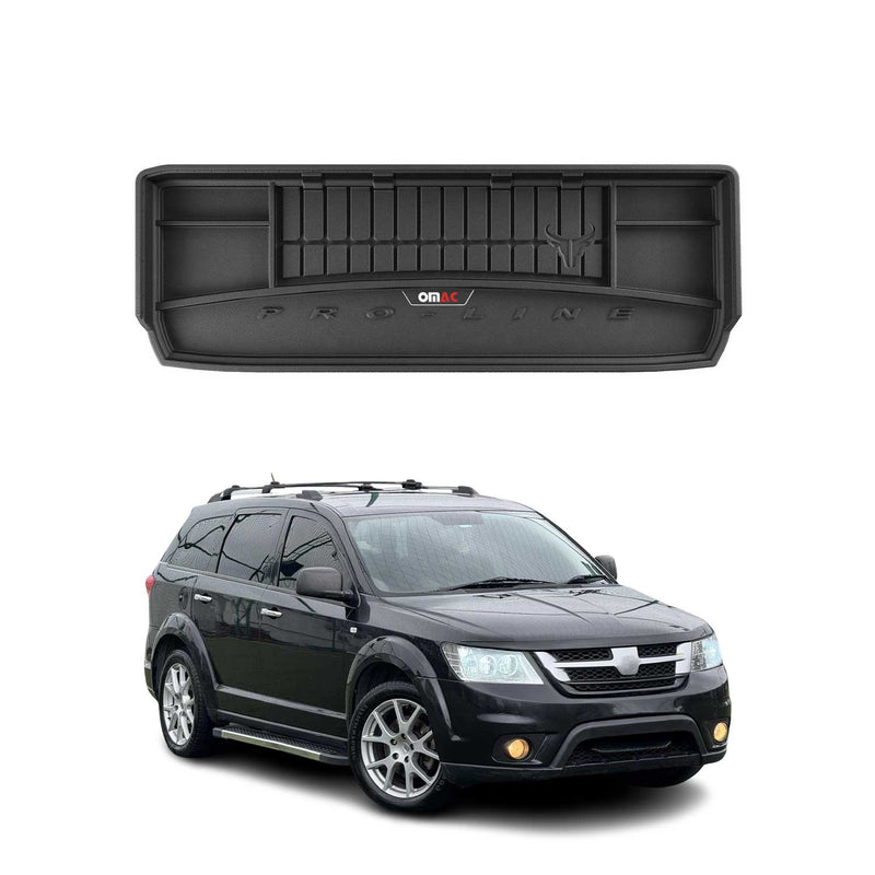Vasca portabagagli in gomma OMAC per Fiat Freemont 2011-2015, vasca portabagagli in TPE a 7 posti