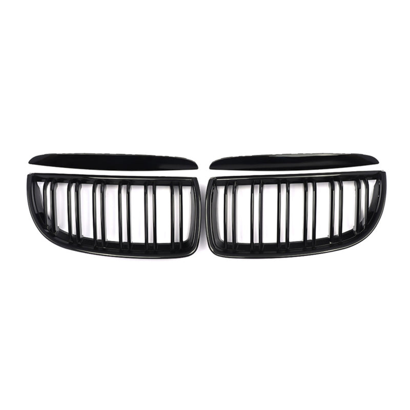 Griglia a doppio rene BMW Serie 3 E90 Limousine M3 2004-2008, nero lucido
