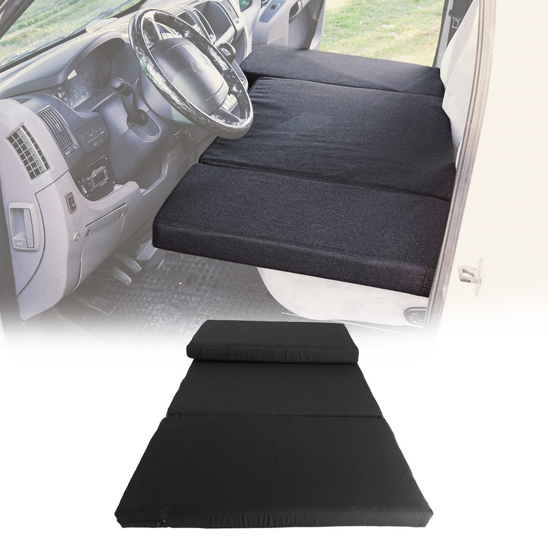 Materasso per letto cabina camper per Fiat Ducato 1993-2006 Poliestere Nero