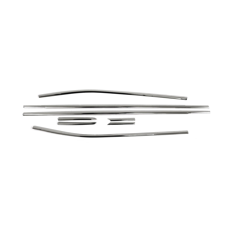 Listelli decorativi per finestrini per Seat Ibiza 2017-2025 hatchback 5 porte cromati 8 pezzi