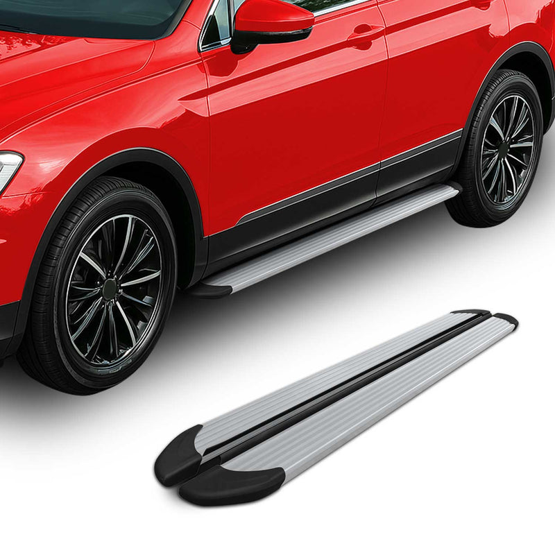 Trittbretter Seitenschweller für Mercedes Citan W42 L1 2021-2025 Alu Silber