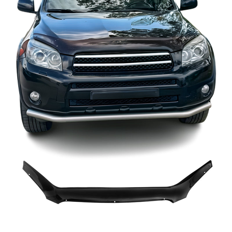 Deflettore cofano in pietra per Toyota Rav4 III 2005-2010 Nero