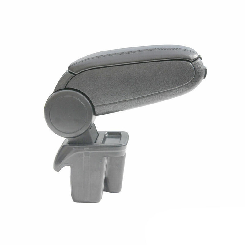 Mittelarmlehne Armlehne Mittelkonsole für Ford Focus 2015-2018 PU-Leder ABS Grau