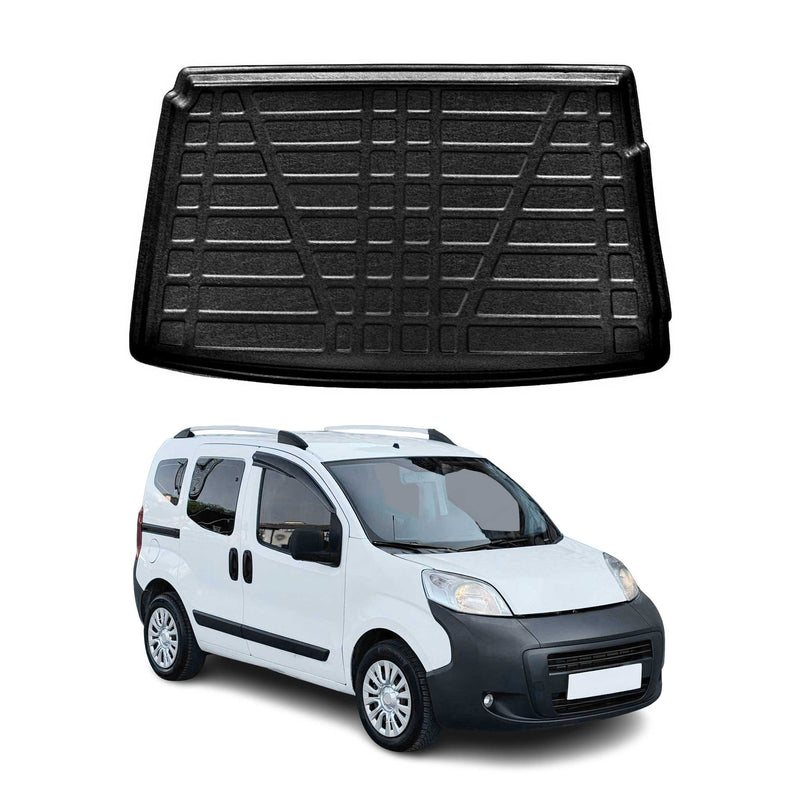 Vasca baule per Citroen Nemo Kombi SX 2007-2018 Gomma Nera