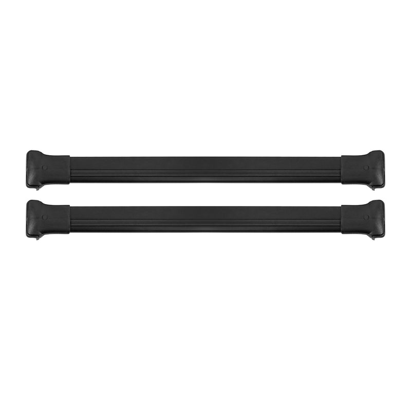 Dachträger Grundtäger für Ford Ranger 2022-2025 75kg Aluminium Schwarz 2 tlg