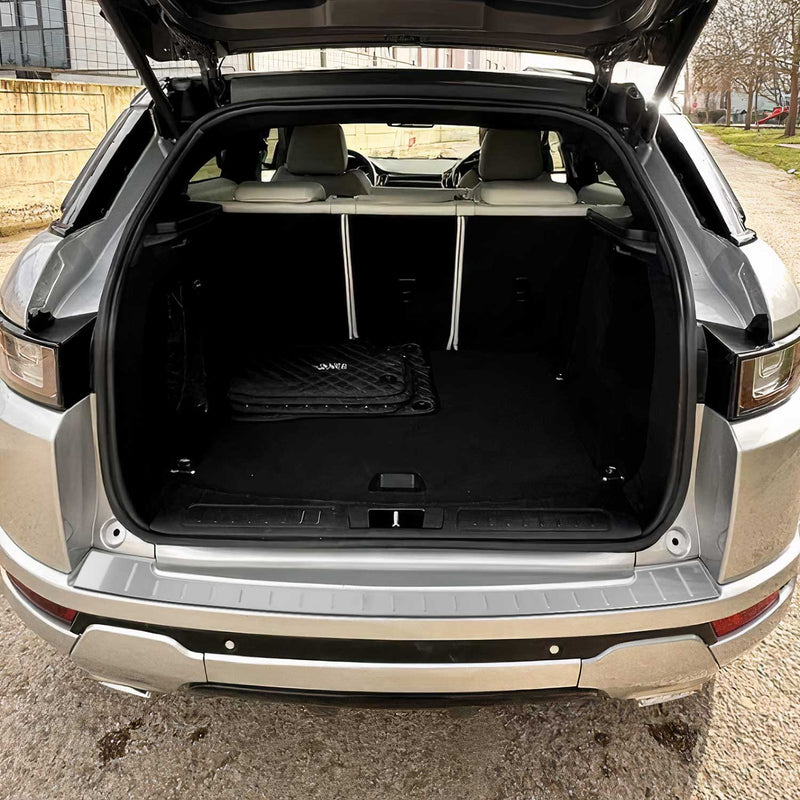 Paraurti di protezione della soglia di carico per Range Rover Evoque 2011-2018 in acciaio inox cromato