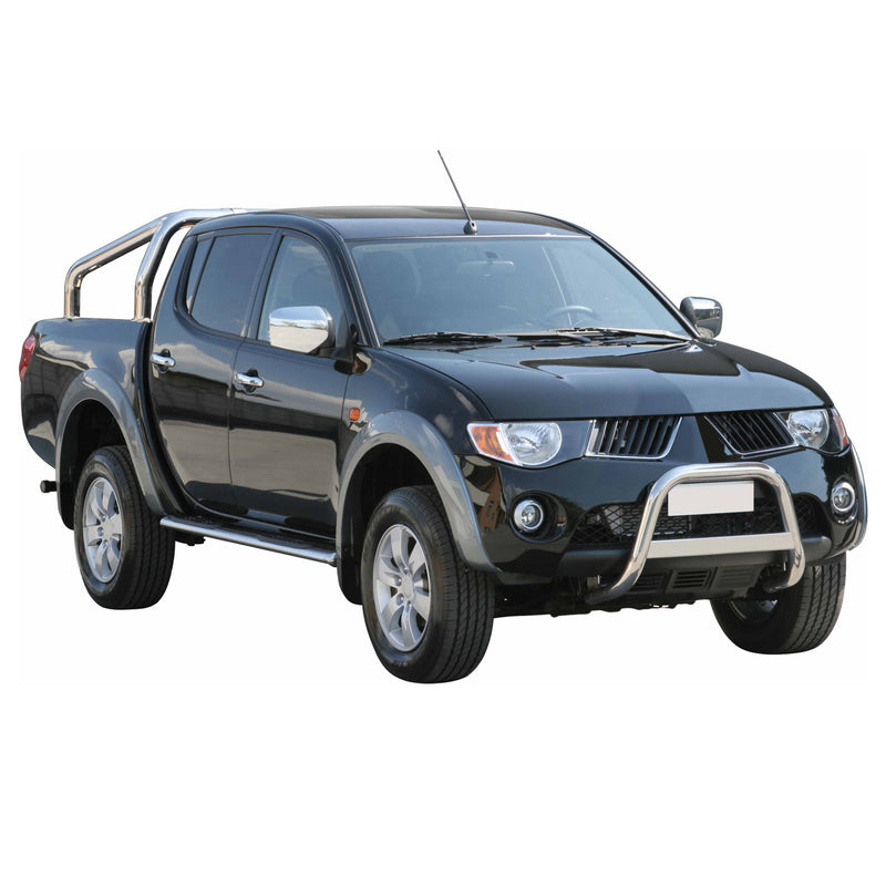 Protezione anteriore per Mitsubishi L200 2006-2009 ø63mm acciaio argento