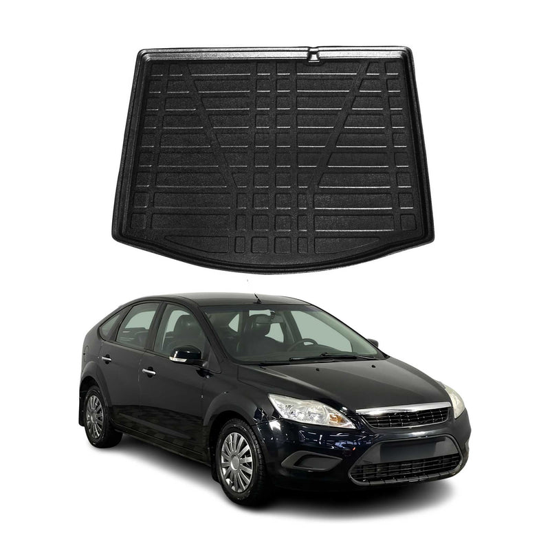 Vasca baule per Ford Focus mk2 2004-2011 5 porte con ruota di scorta