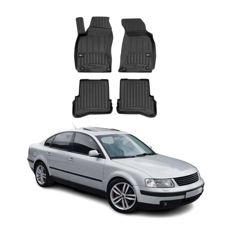 1996-2005 VW Passat B5 Fußmatten TPE Schwarz 4 tlg